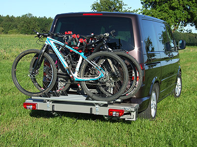 Campingbus-Fahrradträger von Buck-Ideen